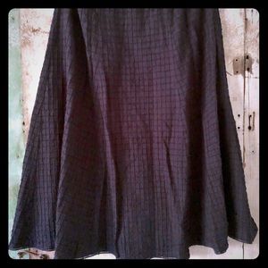 Eileen Fisher linen midi skirt